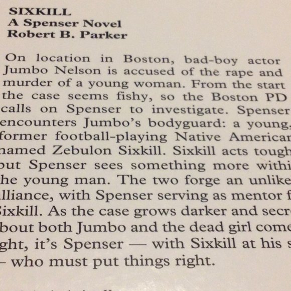 Large Print, Sixkill murder mystery - Picture 4 of 4